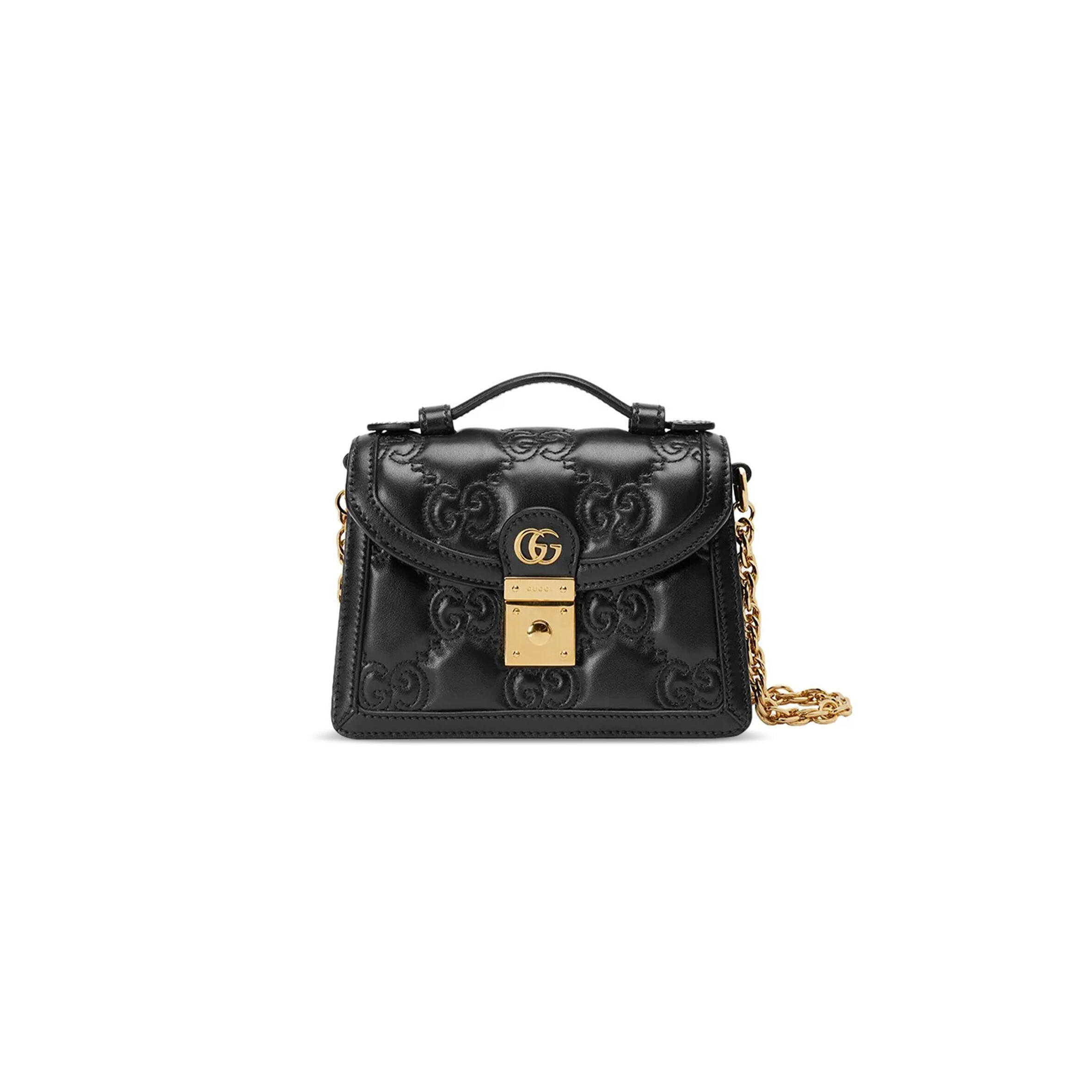 GUCCI GG MATELASSÉ SMALL SHOULDER BAG 724499 (18*13*6.5cm)